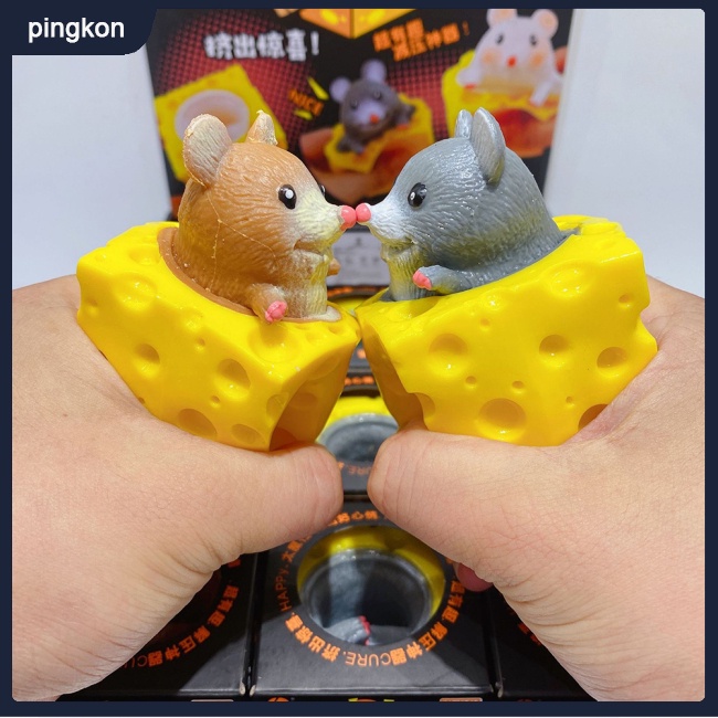 Hộp Đựng Bút Mềm Hình Chú Chuột Dễ Thương Đa Năng