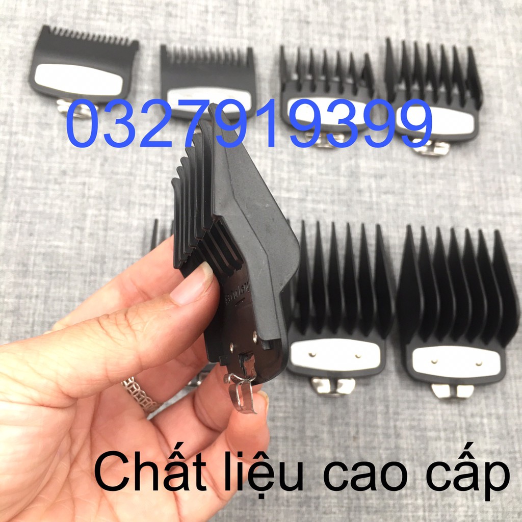 Bộ cữ 8 WAHL gá thép chuyên BARBER