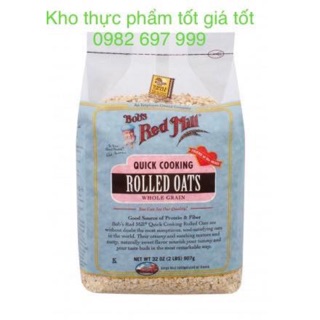 Yến mạch nấu nhanh cán nhỏ hiệu Bob's Red Mill