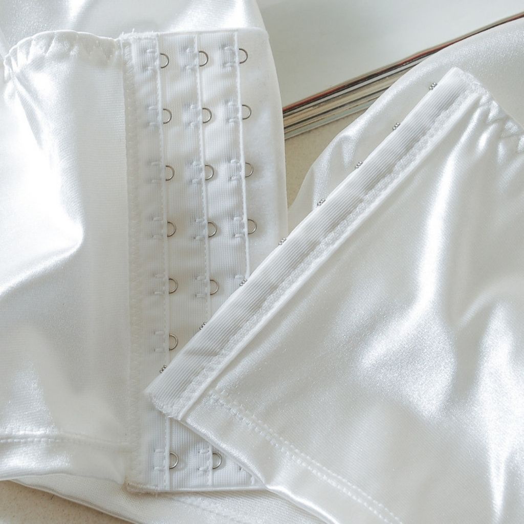 Áo bra nữ 2 dây satin phi bóng mặc gợi cảm DEVARI B264