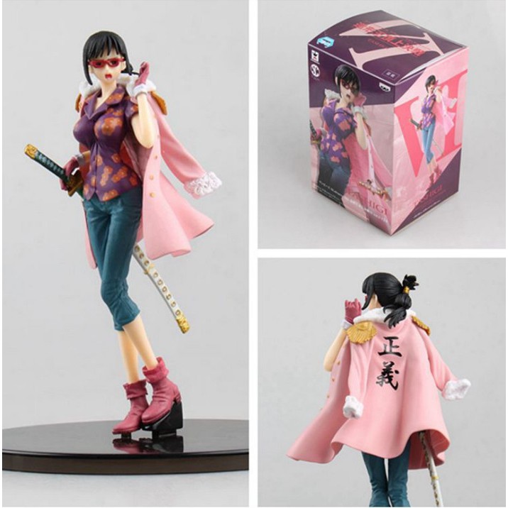 Mô hình Figma các nhân vật Đảo Hải Tặc One Piece - Luffy, Tashigi, Smoker, Doflamingo, Jinbei, Marco