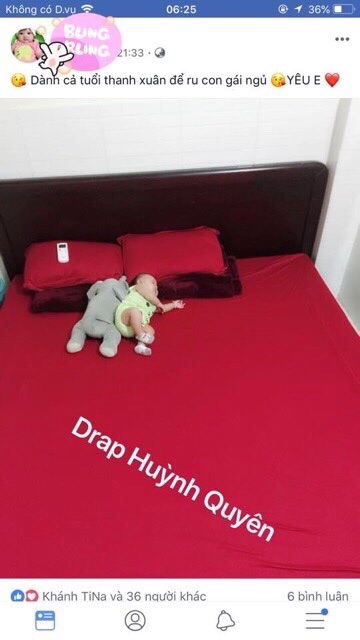 Bộ drap ga thun trơn HQ [FREE SHIP] 4 món mịn, mát, màu sắc đa dạng | BigBuy360 - bigbuy360.vn