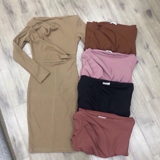 Váy body lệch vai