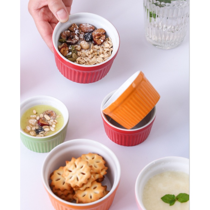 Chén Ramenkin làm bánh, cho bé ăn dặm