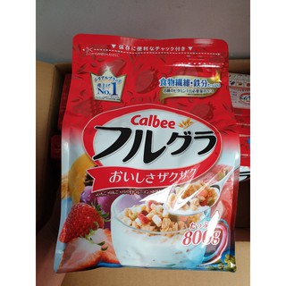 (DATE T7/2019) Ngũ Cốc Calbee Nhật Bản 800g