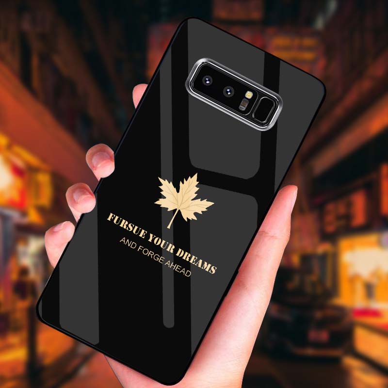 ỐP Samsung Galaxy Note 8, S8, S8 Plus Mặt kính cường lực Cao Cấp, Sang Trọng thiết kế Độc Quyền