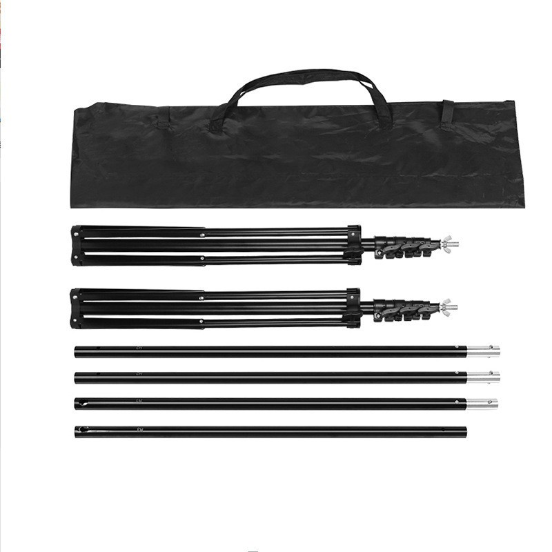 Khung treo phông nền chụp ảnh chữ U 3m*3m, khung chụp ảnh, quay video lookbook, livestream (tặng 4 kẹp, túi đựng)