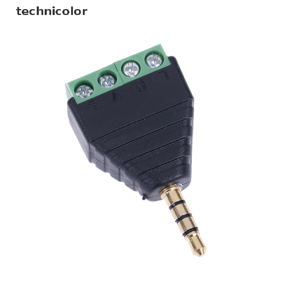 Đầu Nối Dây Cáp Âm Thanh 4 Chấu Giắc Cắm 3.5mm