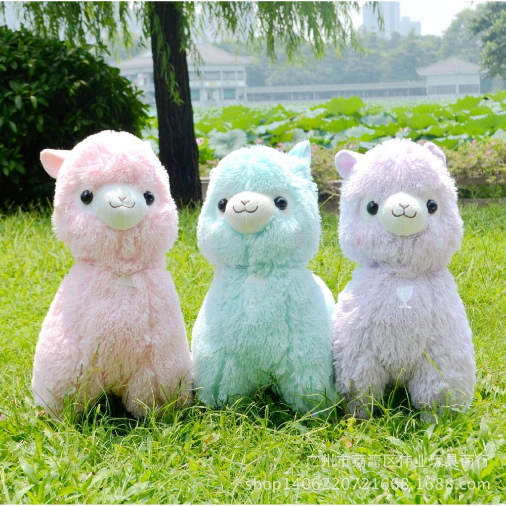 Thú Nhồi Bông Hình Chú Lạc Đà Alpaca Đáng Yêu Kiểu Nhật Bản