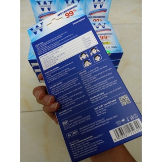 KHẨU TRANG Y TẾ  WAKAMONO – (4 Lớp, Hộp 10 Cái)