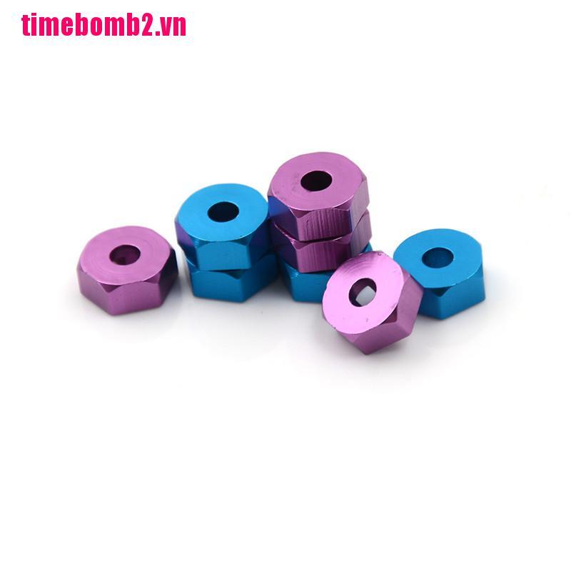 Bộ 4 Đai Ốc Lục Giác 12mm Bằng Nhôm Cho Trục HSP