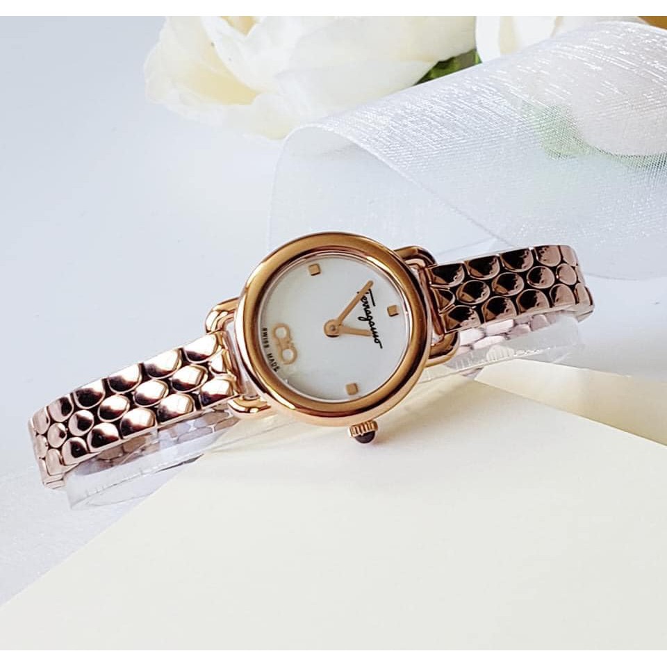 Đồng hồ nữ chính hãng Salvatore Ferragamo VARINA - máy quartz pin Thụy Sĩ - Kính Sapphire