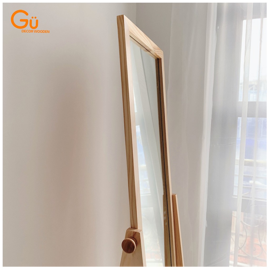 GƯƠNG SOI TOÀN THÂN - GƯƠNG DI ĐỘNG GỖ - GƯƠNG DECOR TRANG TRÍ NHÀ CỬA