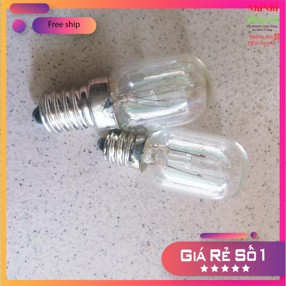 Bóng đèn tủ lạnh 15W đui xoáy chuôi E12 E14