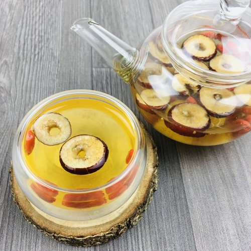 [HÀNG ĐẸP CÂN ĐỦ] Trà táo đỏ thái lát loại 1 đẹp không vụn OZAT FOOD 120G giúp ngủ ngon an thần