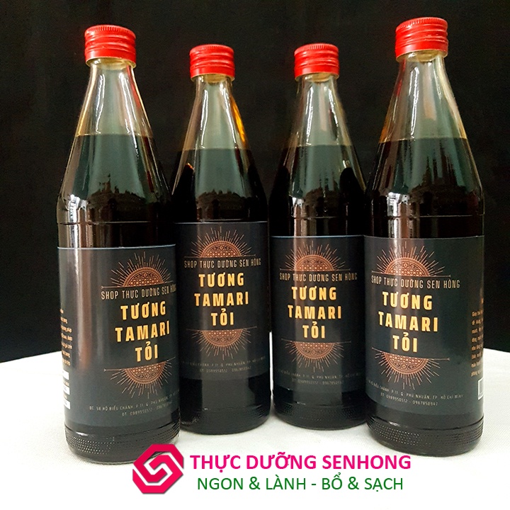 Nước tương tamari tỏi 3 năm (500ml)