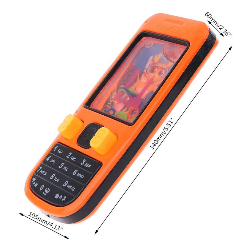 Máy chơi game bắn vòng nước hình điện thoại di động vui nhộn cho bé