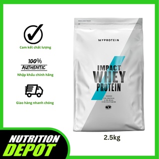 Sữa tăng cơ Impact Whey Protein Myprotein 2.5kg 100 lần dùng - Nutrition