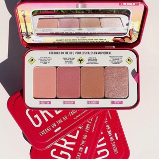 [AUTH BILL MỸ ~800k SALE CÒN 450k] Bảng phấn Thebalm AutoBalm Girl Powder