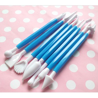 Bộ 8 cây 16 kiểu tạo hình đất sét handmade