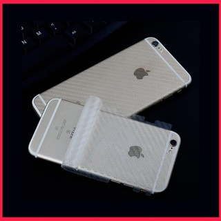 [Giá sốc] Miếng Dán Mặt Lưng Vân Carbon( Các Bon) Cho Iphone Các Đời Máy