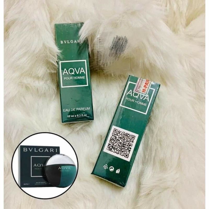 Nước hoa Hparfum AQVA Pour Homme Bvlgari Aqua Tinh dầu thơm dạng lăn mini 12ml