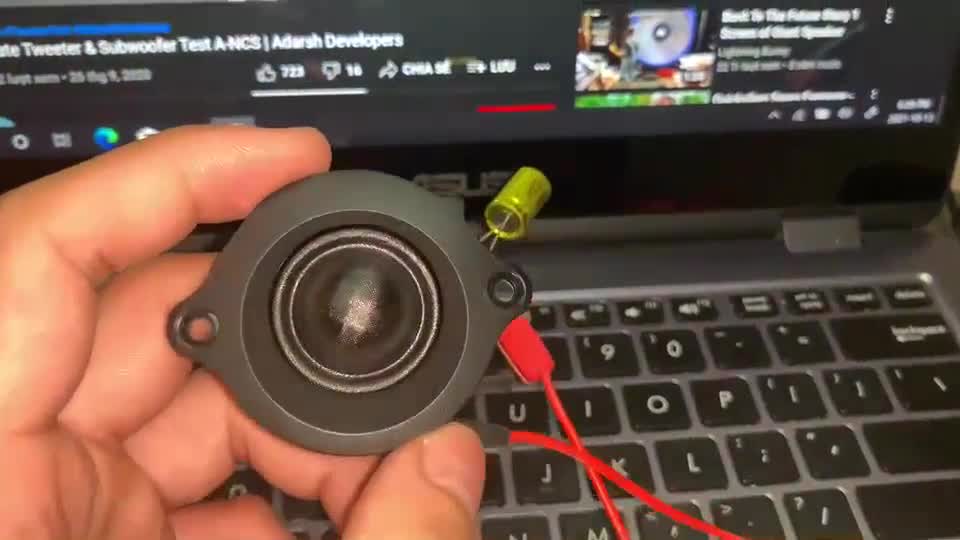 Loa treble lụa B&O 8Ohm 20W 1inch từ Neo âm trong, mềm mại - DIY loa Bluetooth | BigBuy360 - bigbuy360.vn