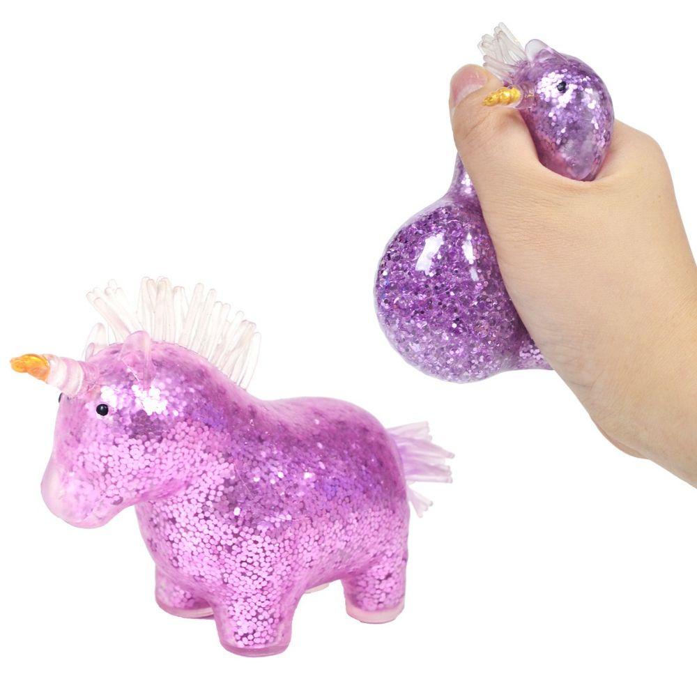 Đồ Chơi Xốp Squishy Giảm Stress Hình Kỳ Lân Dễ Thương Cho Bé