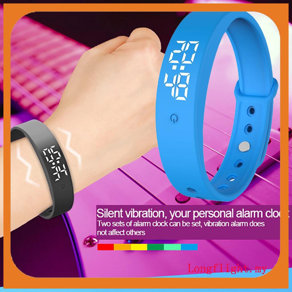 Đồng Hồ Điện Tử Chống Thấm Nước Có Đèn Led