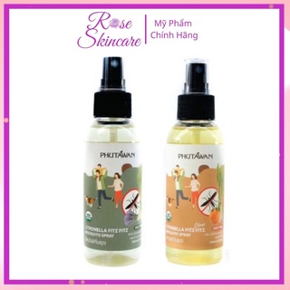 Tinh Dầu Xịt Chống Muỗi, Côn Trùng Phutawan Citronella Thái Lan 100ml