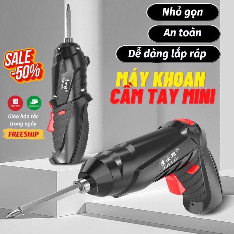Máy Khoan Cầm Tay Máy Khoan Pin Mini Cao Cấp An Toàn Tiện Lợi SUN.Z
