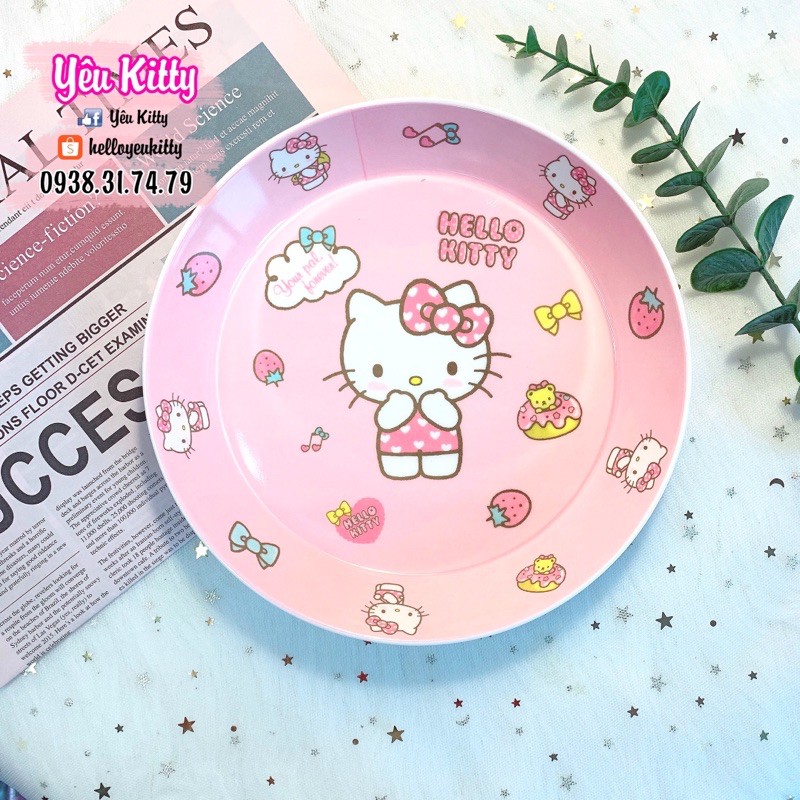 DĨA TRÒN SÂU HELLO KITTY