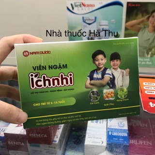 Viên ngậm ho Ích Nhi trẻ em