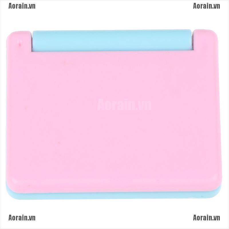 Mô hình máy tính laptop và đèn bàn gia dụng mini sáng tạo dành cho nhà búp bê