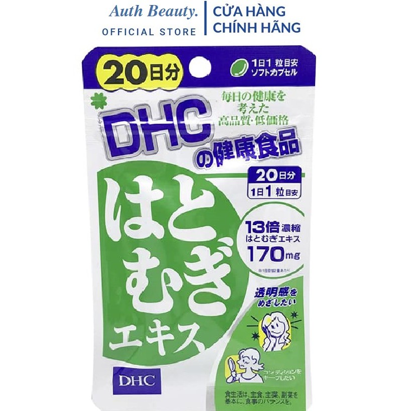 Viên uống trắng da coix DHC Nhật Bản 20/60 viên 20/60 ngày