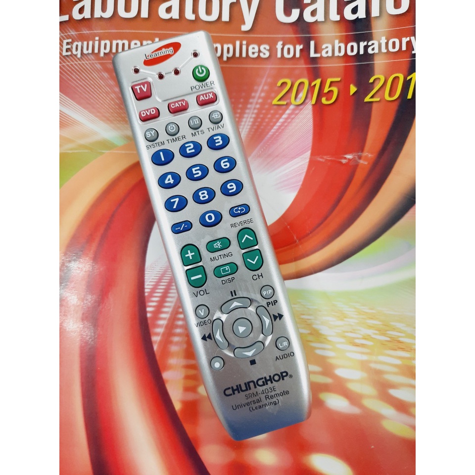 Điều khiển học lệnh Chunghop dùng cho TV, Đầu thu kỹ thuật số, đầu DVD, các thiết bị thu phát âm thanh- Hàng loại tốt