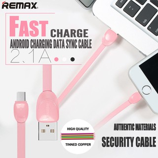Dây cáp Remax (Shell RC-040, android, trắng/ hồng)
