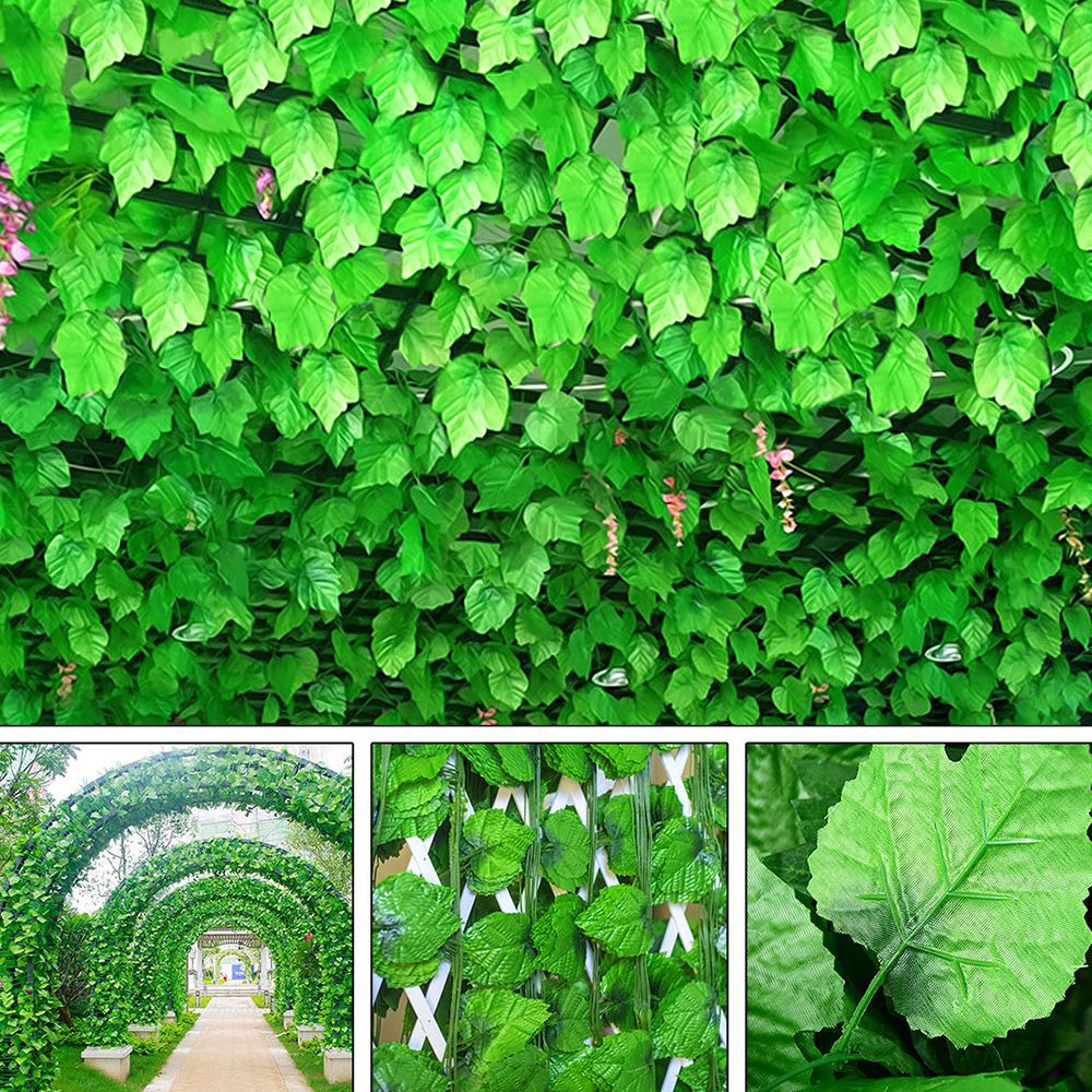 Dây lá thường xuân nhân tạo dùng trang trí nhà cửa