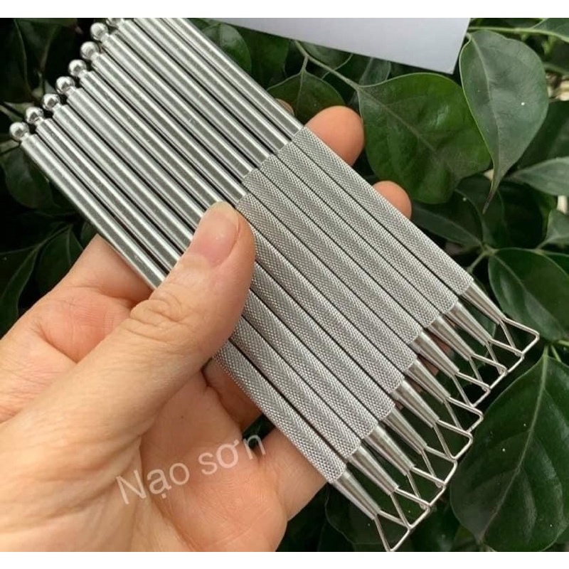Bộ dụng cụ đẩy da,lấy khóe,cạo gel làm móng chuyên nghiệp cho thợ nail