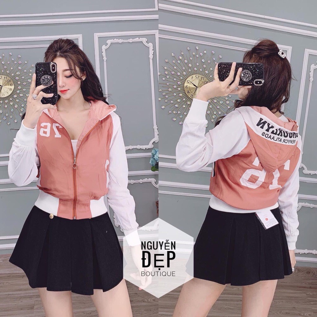 ÁO KHOÁC DÙ NỮ 2 LỚP - IN SỐ 76 THỜI TRANG CÁ TÍNH | BigBuy360 - bigbuy360.vn