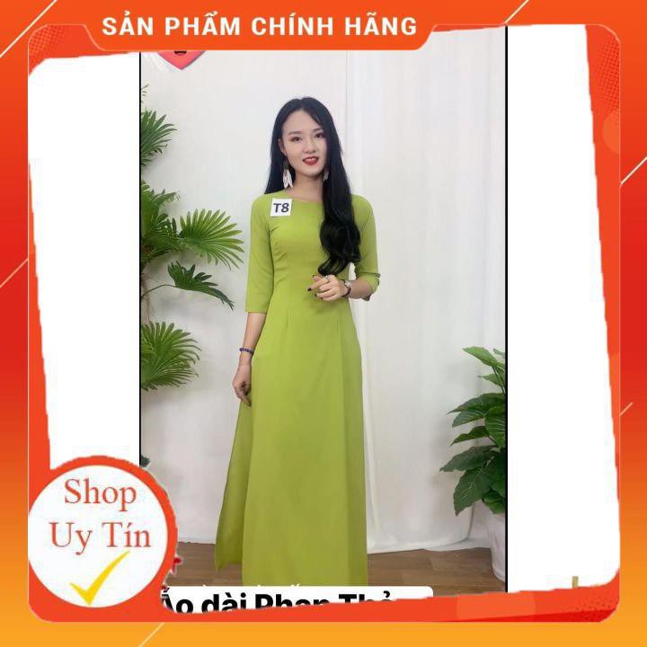 Áo Dài Trơn Co Giãn Nhiều Màu Sắc Cho Khách Lựa Chọn - Cam Kết Vải Đẹp - Giá Cả Cạnh Tranh Nhất Thị Trường