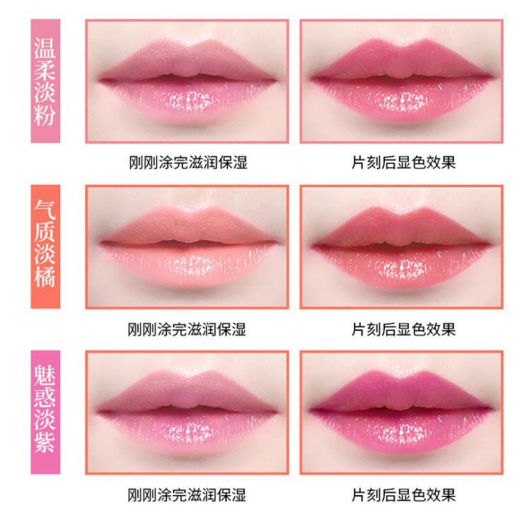 Son Dưỡng Môi Có Màu Nội Địa Trung Chính Hãng Maycreate, Giúp Mội Căng Mọng, Giảm Khô Môi, Giảm Thâm Môi