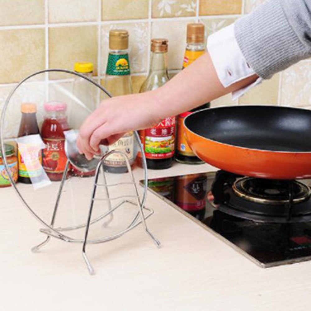 Kệ không gỉ đa năng gài dao, đĩa, thớt