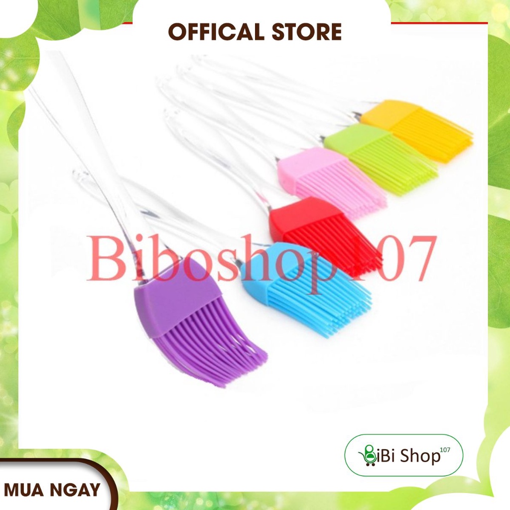 Chổi quét silicon cán nhựa trong 17cm