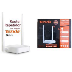 Bộ Phát 2 Râu WiFi Tenda N301- Chính hãng 300Mbps 2 râu- Bảo hành 3 năm