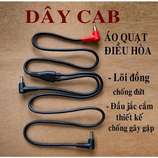 (chính hãng) dây nối cổng tròn, dây nối quạt áo điều hòa