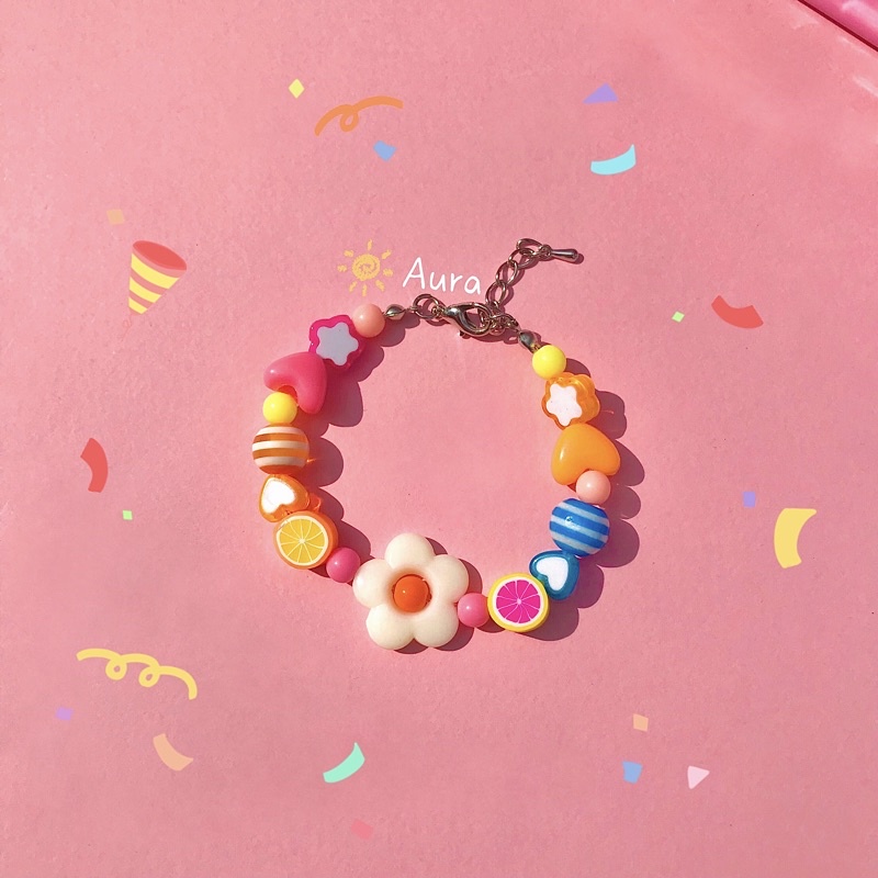 Vòng tay Mix color Handmade bởi Aura
