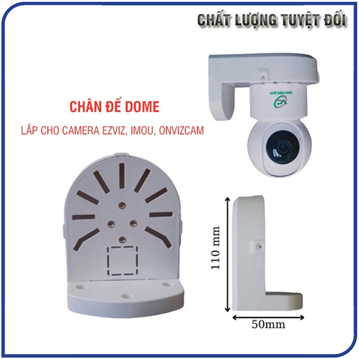 Chân Đế Dome Ren Đồng cho camera trong nhà Onvizcam, Ezviz, imou, kbvision | chân đế camera ngoài trời - Chất lượng cao