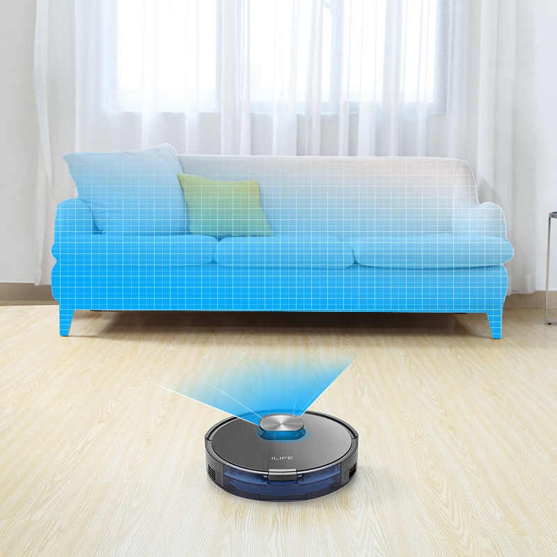 Robot Hút Bụi ilife A10S Phiên Bản Quốc Tế công Nghệ Lazer Tiên Tiến