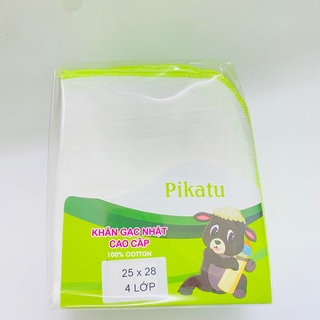 [Chính hãng] Khăn sữa 4 lớp xuất Nhật PIKATU